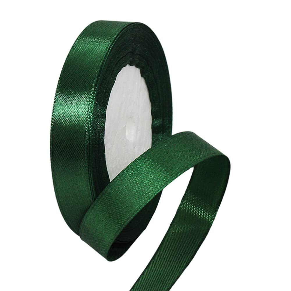 10mm Black Ribbon for Gift Wrapping,22m Fabric Thick Satin Ribbon Black Bow for Gift Wrapping,Ribbons for Balloons,Crafting,Hair,Bouquets,Wedding, Car,Presents,Cake,Christmas Party Decorations — view 143
