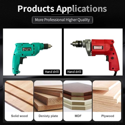 Image of Inditrust New Adjustable Wood Hole saw Circle drill bit set Adjustable Wood Cutter (30-200mm)
