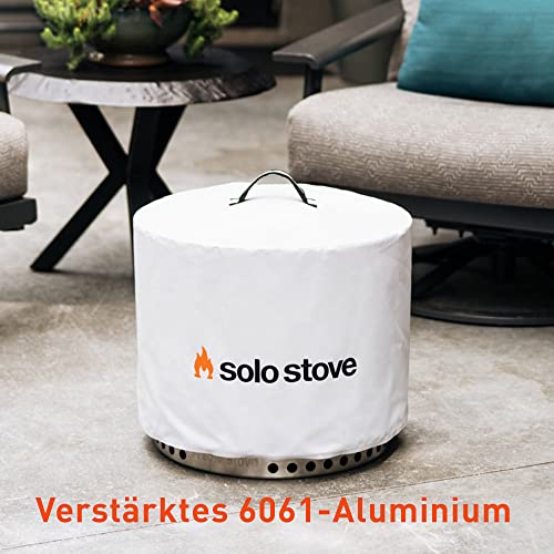 Solo Stove Schutzabdeckung für Feuerschale Bonfire | Edelstahl- Feuerstellen- Zubehör- Outdoor- Kamin, Feuerstelle, Feuertonne, Feuerkorb- Winterfest, wasserdicht, ideal zur Abdeckung bei Regen-3