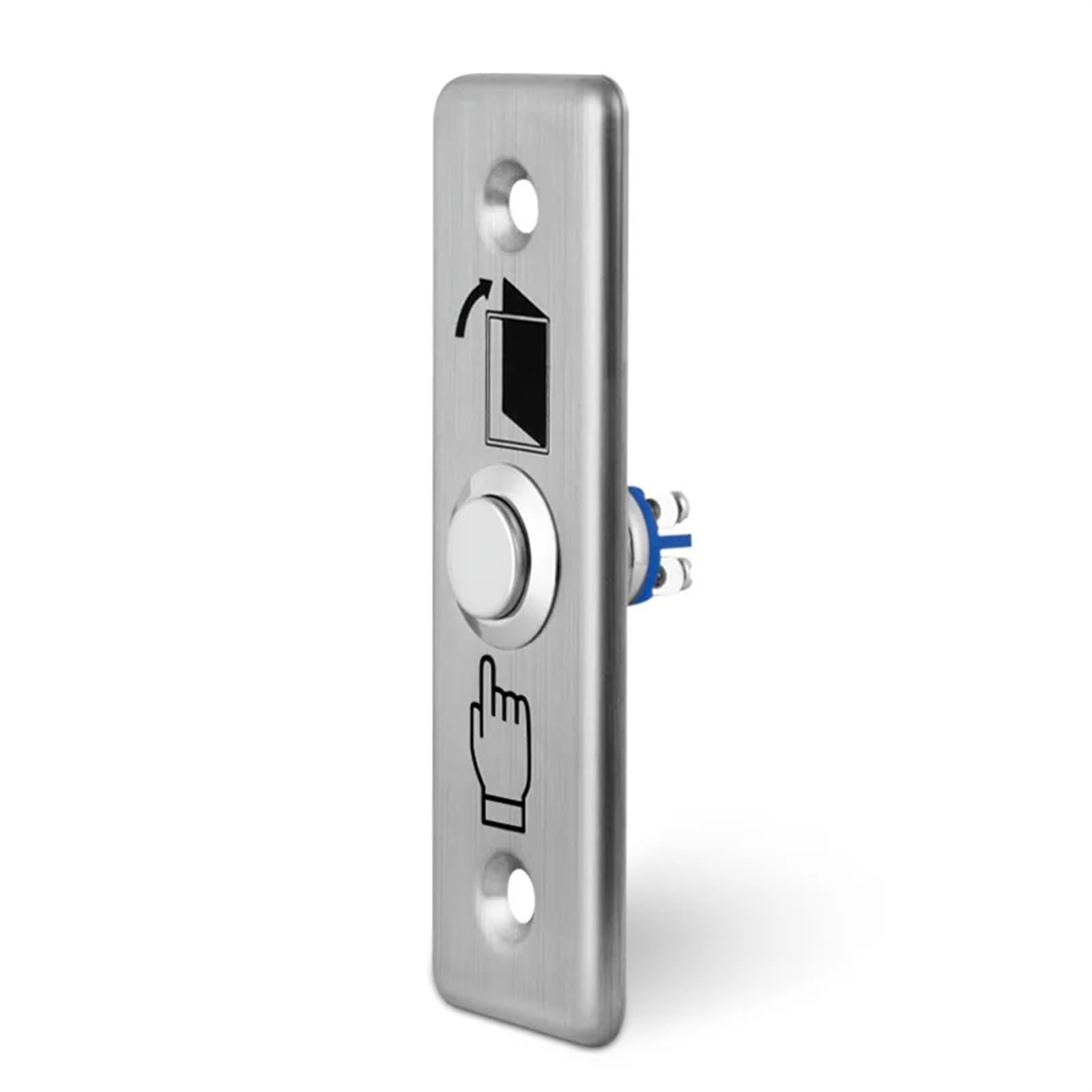 Pulsante di uscita in acciaio inossidabile Interruttore a pressione Sensore di apertura della porta for il controllo degli accessi con serratura magnetica(No Backlight)