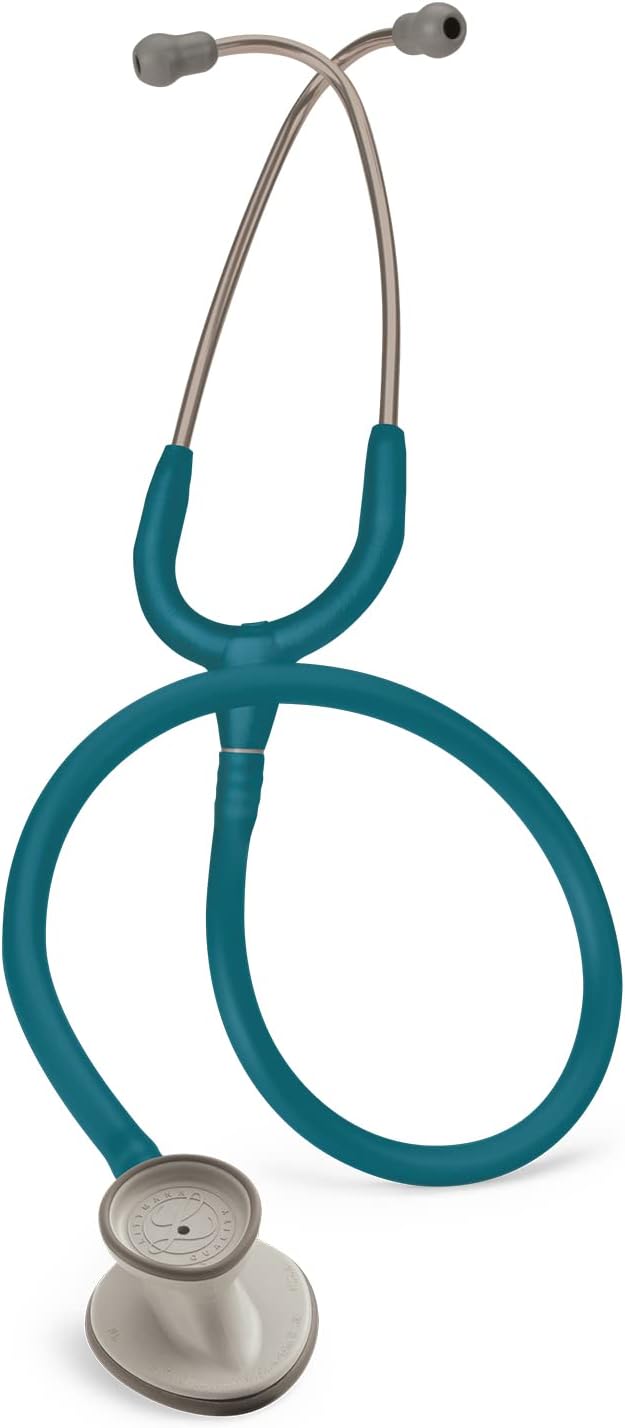 3M Littmann Lightweight II S.E. Stethoscope, 2452, 28" Caribbean Blue Tube