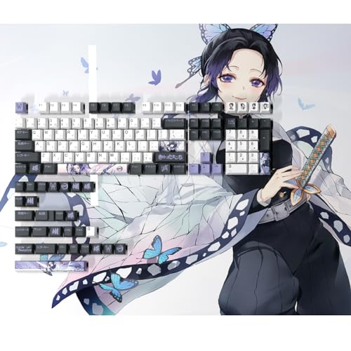 Amazon.co.jp: 日本語配列 キーキャップ 鬼滅 周辺 竈門炭治郎 我妻善