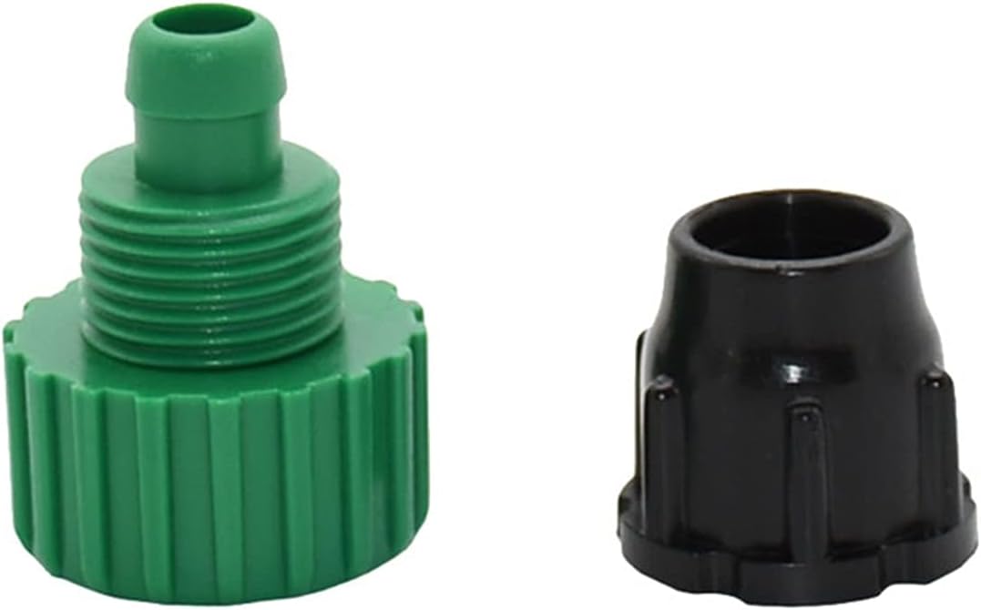 Threaded Connector，Nipple Fitting, Straight Connector，Thread Brass Bushing Reducing Connector，Garden Plumbing Connection Irrigation Hose Female Thread 1/2 to 3/8"Hose Connector 1/2" Threaded Connector