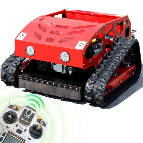 DANWIWEE Automatic Remote Control Lawn Mower Multifunctional Mowing Robot 45° Slope All Terrain Grass Adjustable Mowing Height Cutting Machine