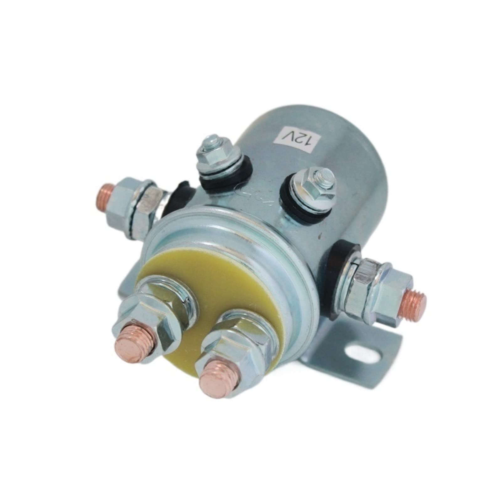 2 PCS 12 Volt 6 Terminal Interruttore di relè del solenoide for servizio pesante for applicazioni di verricello e carrello da golf continuo