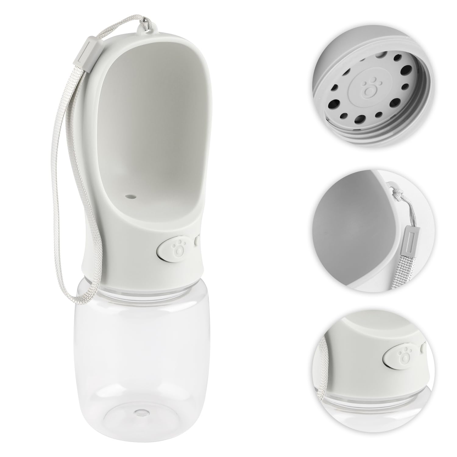 Luckious Portable Dog Water Bottle for Outdoor Adventures Leak-Proof & Easy-to-Carry Pet Travel Water Dispenser for Dogs - Image 2