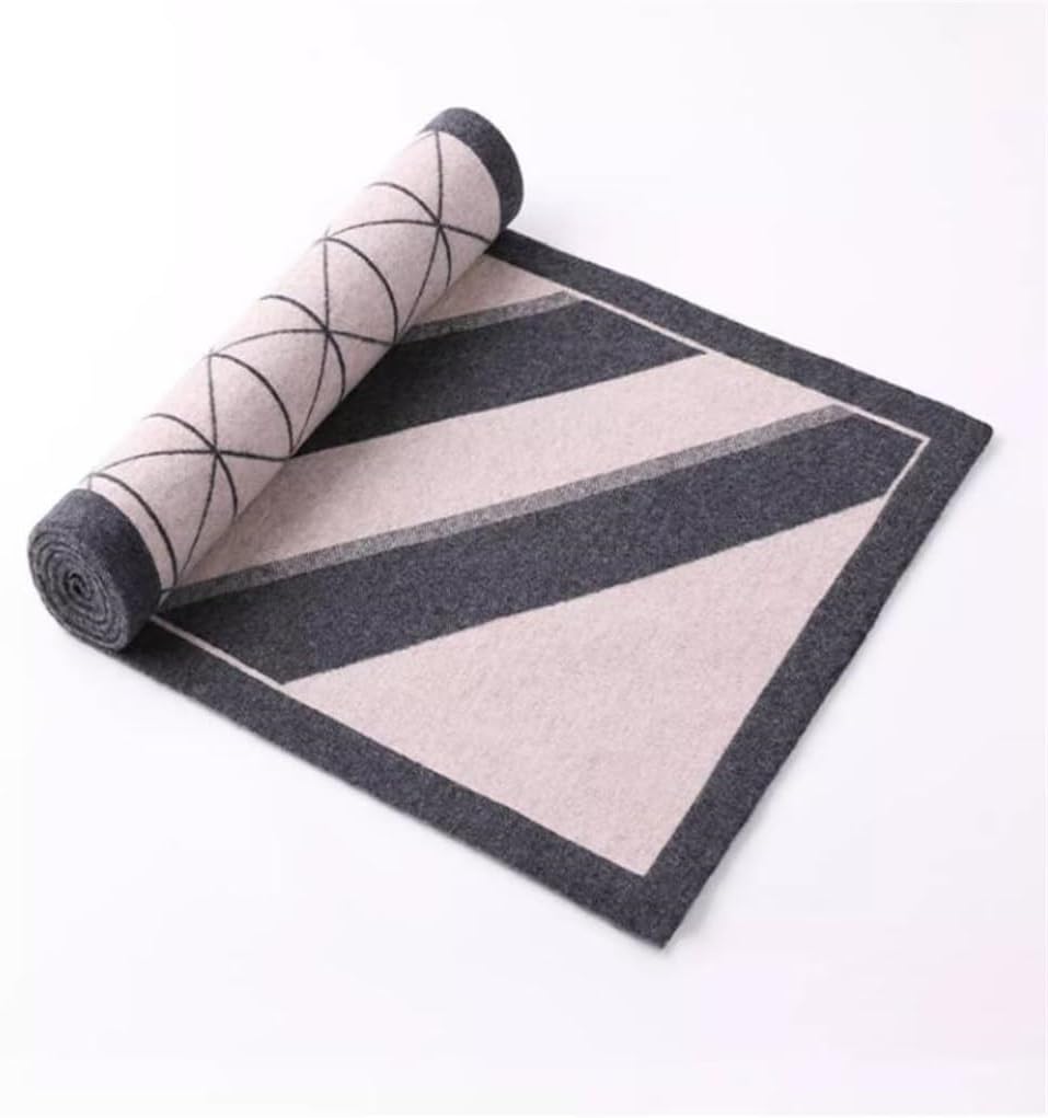 Gift Giving Business Wool Scarf For Men, Versatile In Winter, Autumn And, Thickened Warm