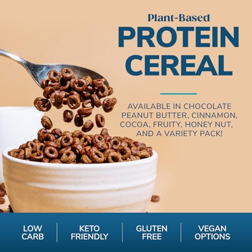 Wonderslim Protein Cereal, Variety Pack, Low Sugar, Gluten Free, Keto Friendly & Low Carb thumb #2