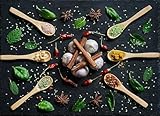 Colorful Cheerful Still-Life With Spices. 4 Poster Print - Saskia Dingemans (24 x 18)