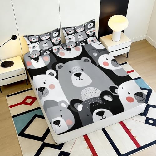 Drap housse ours 3D pour transformer une chambre d'enfant - 6