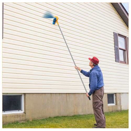 Sprühdosen Verlängerung Sprühdosen Verlängerungsstangen Adapter mit 2,8m Teleskopstange Einstellbarer Spraydosen Verlängerung Sprühdosenhalter Verlängerung für Aerosoldose Sprühfarbe