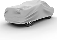 Vista 2 de Budge Lite - Cubierta para automóvil sedán de hasta 157pulgadas (3.98 m), B-1 (polipropileno, gris)