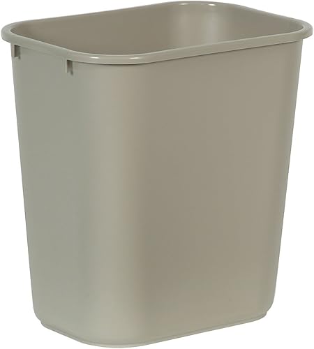 Rubbermaid Commercial Cesta de basura estándar 15 x 103 x 144 pulgadas beige