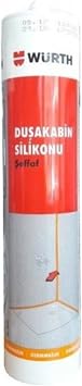 Würth Shower Cabin Silicone Transparent 310 Mmll