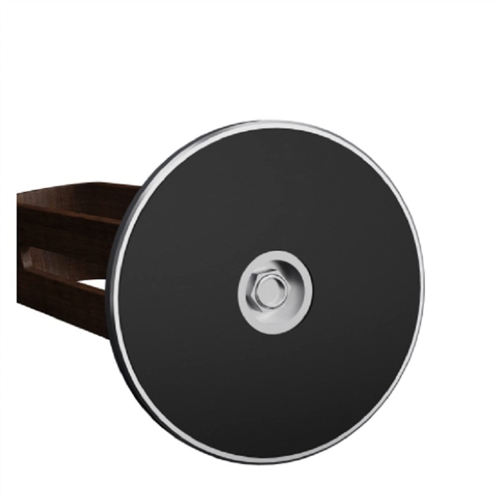 Supporto per cuffie Supporto for cuffie in legno, design ad arco a forma di U, base antiscivolo in lega alluminio, supporto for in for scrivania compatibile con On-Ear(Gris)