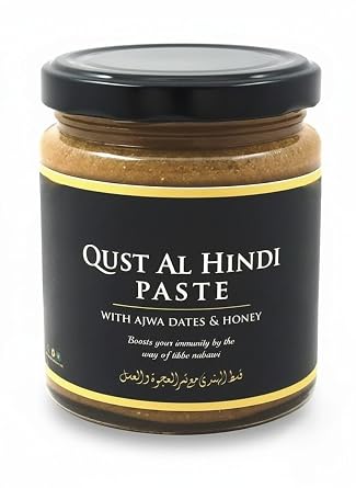 Qust Al Hindi Paste with Ajwa Dates & Honey 250g / Made with 100% Natural Honey Pack of 1