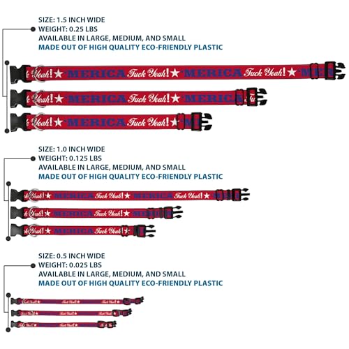Collar plástico Buckle Down estrecho grande para evitar tirones incómodos 4