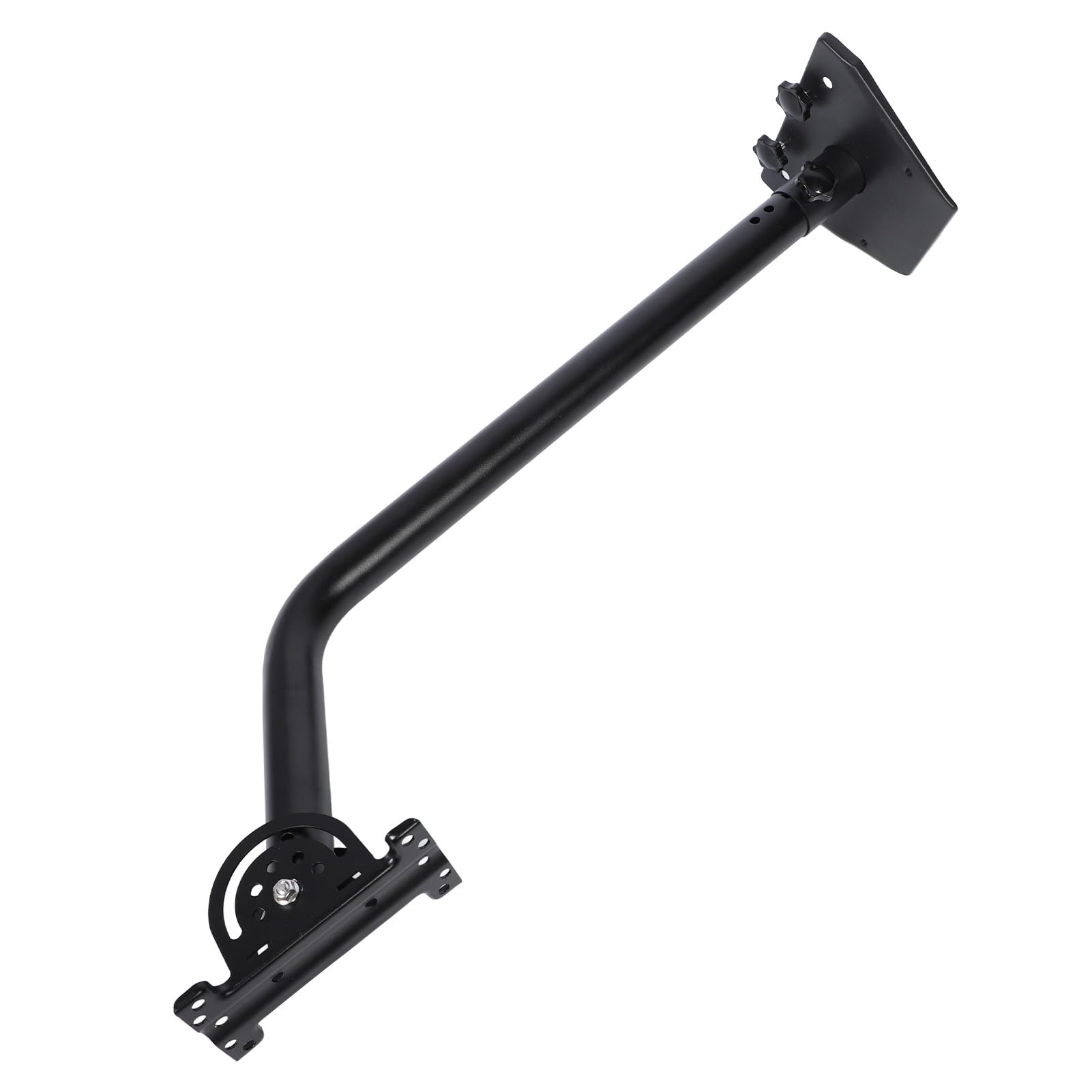 Adaptador de antena para mástil de antena de 360° y soporte de pared para techo en forma de J de 160 ° para el hogar y la escuela
