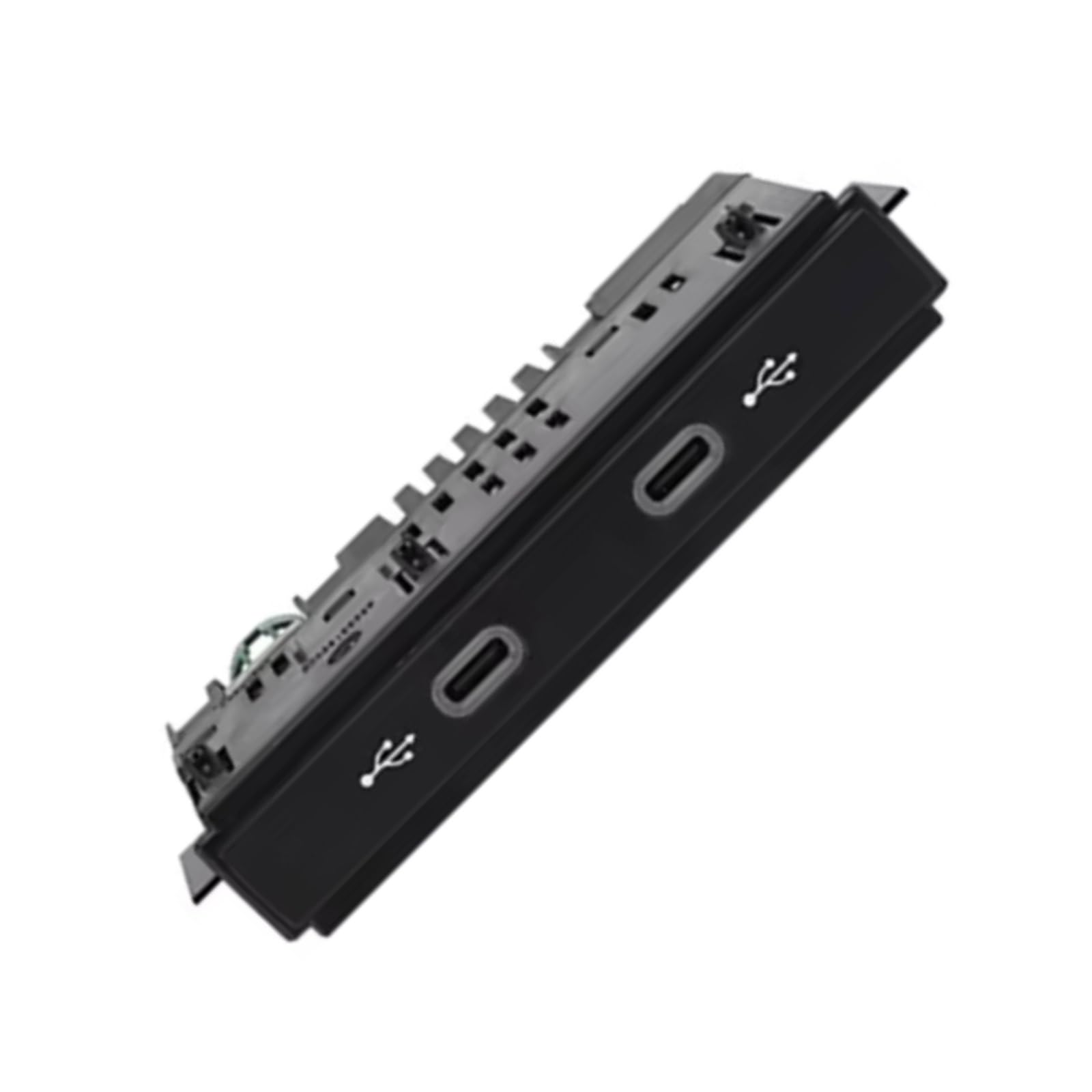 USB-AUX-Buchse für Auto Kompatibel Mit VW Für Golf Für Variant Für 4Motion Für ID.3 2020 2021 2022 2023 2024 Auto Typ-C Ladeanschluss Hinten USB-Adapter 5NA035736