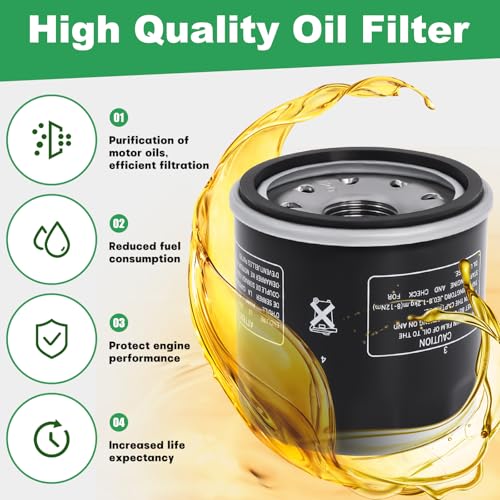 Image of 2520799 Oil Filter Compatible with Polaris Sportsman 500 450 400 335 Ranger 400 500 Scrambler 500 Trail Boss 330 Trailblazer 330 Magnum 325 330 425 500 Xplorer 400 500 Xpedition 325 425 by Podoy