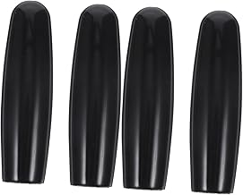 NOLITOY 4 Pcs Beer Tap Handle Beer Tap Accessory Tap Handle for Bar Handle for Beer Faucet Equipment Plastic Black Homebrew Beer Tap Beer Tower Handle Plastic Beer Tap Handle