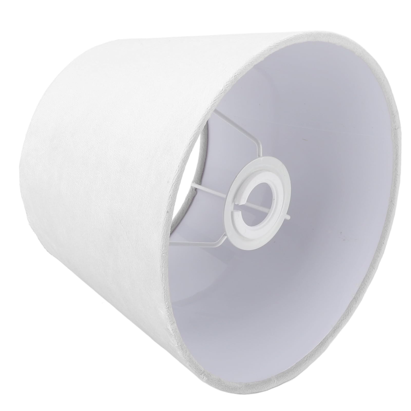 Abat-jour en Tissu 16,5 Cm de Diamètre Supérieur 21,5 Cm de Diamètre Inférieur 16 Cm de Hauteur, Petit Abat-jour E27 E14 Idéal pour les Lampes de Table, les Lampadaires, fabriqué