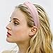 VELSCRUN Hairband, 12 Pack Colorful Headbands for Women Non Slip Wide Girls Head Bands Cute Boho Natural Knotted Headbands Hair Accessories Womens Fashion