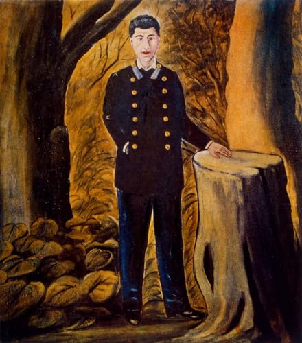 Cuadro lienzo PMEFGJDPE Ilia Zdanevich por Niko Pirosmani, pintura de alta calidad 60x90cm