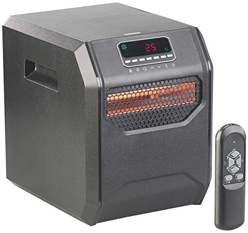 Infrarot Heizlüfter: Infrarot-Raum-Schnellheizer, 1.500 W, Fernbedienung, 6 Röhren, 25 m² (Heizungen)