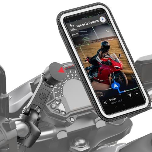 Support téléphone moto magnétique SHAPEHEART Pro guidon