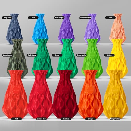 Image of ERYONE PLA Filament 3D Printer PLA Filament 1.75mm + /- 0.03mm, PLA Filament 1KG Cardboard Spool(2.2LBS), China Red