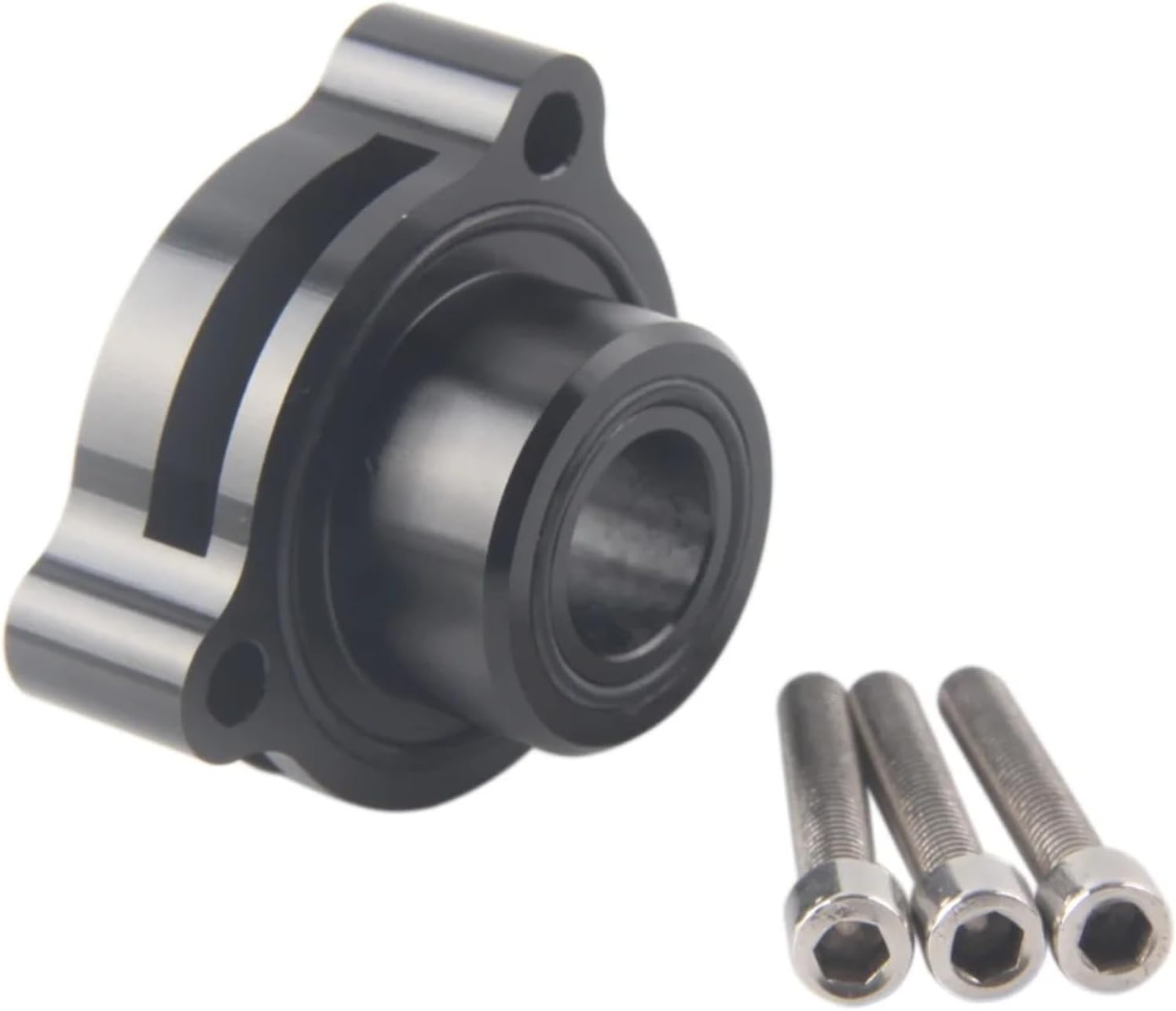 Car Turbo Adapter Compatible with Mustang Escape Fiesta ST Fusion Sport 1.5L 1.6L 2.0L 2.7L(Silver)