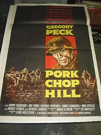PORK CHOP HILL /ORIG. U.S. ONE SHEET MOVIE POSTER (GREGORY PECK) at ...