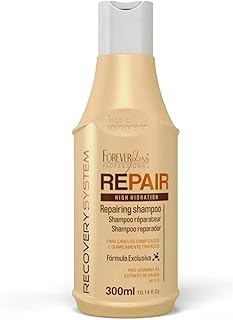 Shampoo Force Repair, FOREVER LISS, Amarelo, 300ml