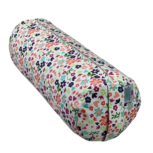 Sustainable Yoga Bolster – Filled with Organic Buckwheat Hulls for Natural Support