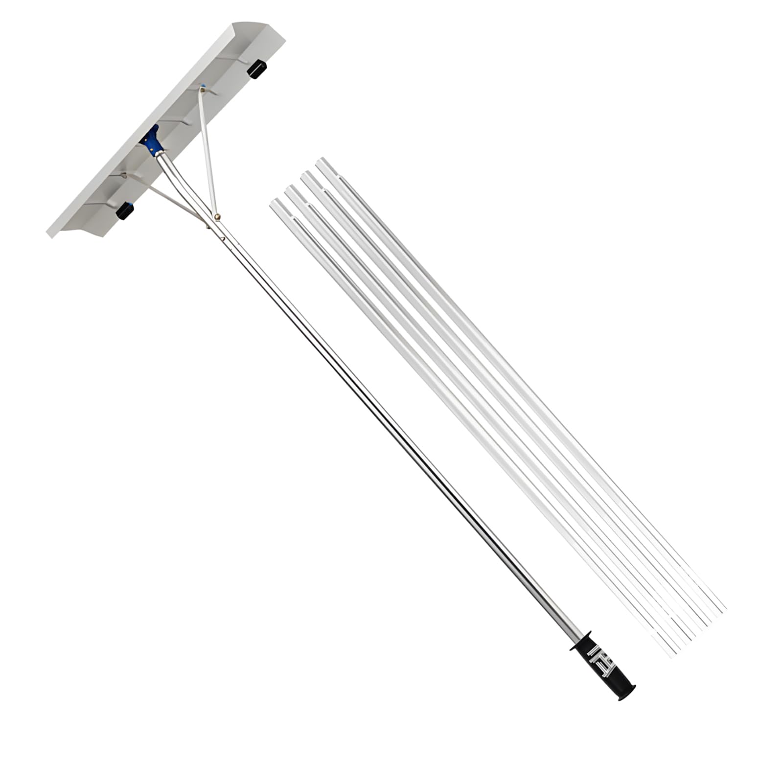 Hsioluted A Roof Snow With Detachable For Safe Removal From Ground Extendable Roof Snow Removal Device With Rubber Guide