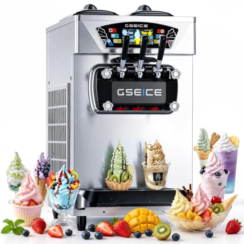 GSEICE 6.8-8.4 Gal/h Countertop 3-Flavor