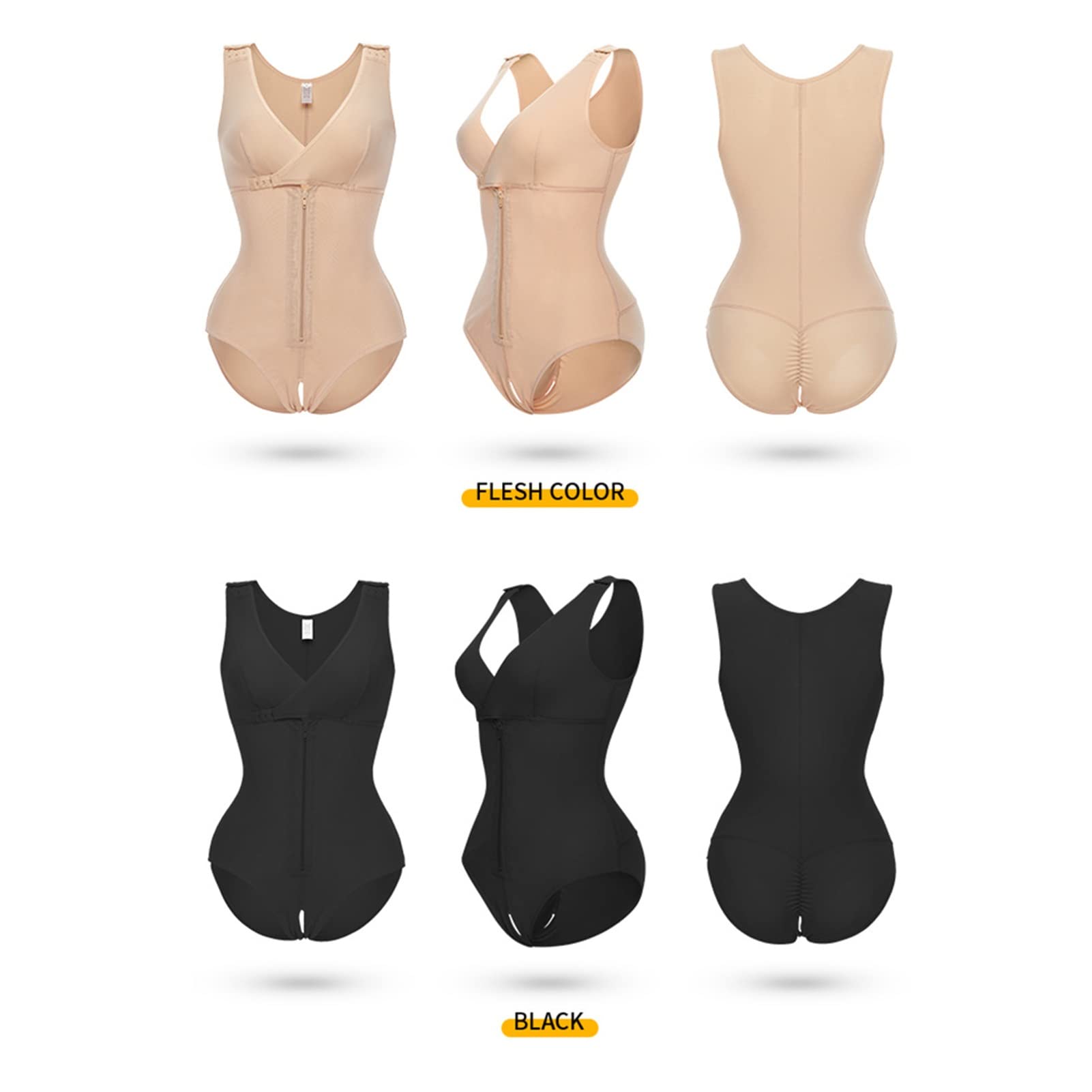 XANAYXWJ Pełne ciało dla kobiet z podnośnikiem łka Plus Size Body Shapewear Regulowany kombinezon z gorsetem do karmienia piersią