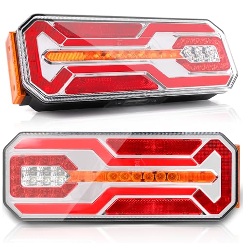 Feux arrière LED pour camions super lumineux et étanches 12V 24V AOHEWEI