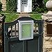 Baoblaze Locking Wall Mount Mailbox Letterboxes for Outdoor Decorations Porch Front Door, Front Access