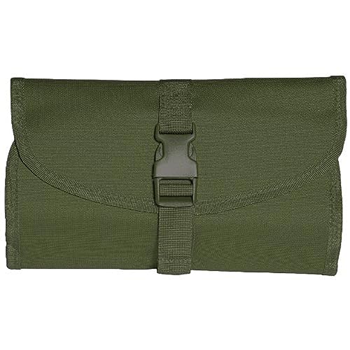 Mil-Tec Unisex – Adultos 16004001 – Bolsa de Aseo, Oliva, Talla Única