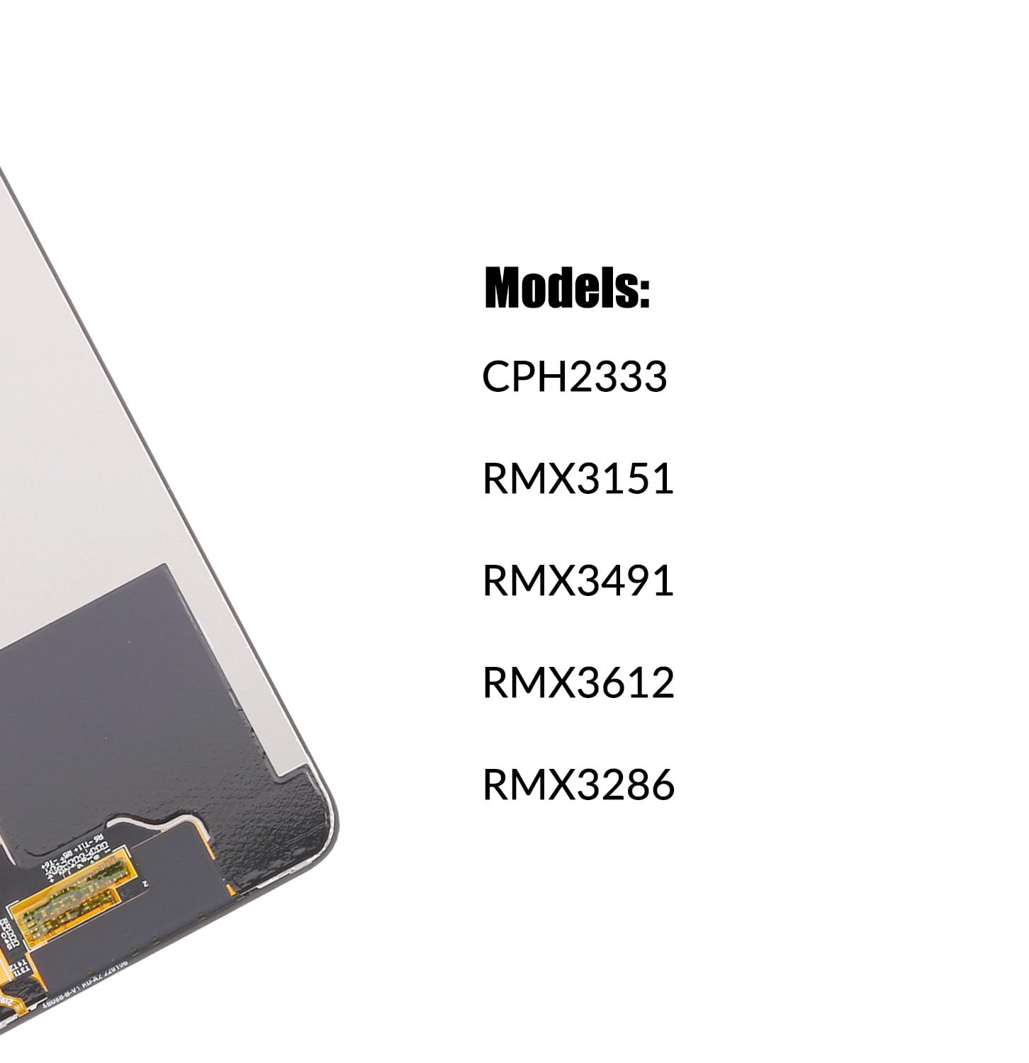 Écran de rechange pour Oppo A96 4G | Realme 8i | 9i 4G | Narzo 50 | CPH2333, RMX3151, RMX3491, RMX3286, écran tactile LCD, numériseur, avec kit de réparation