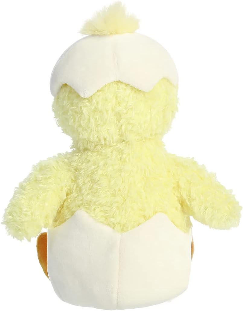 Aurora World Hatchlings 2 Piece Spring Time 8 Inch Plush Bundle, Pink Bunny and Yellow Chick