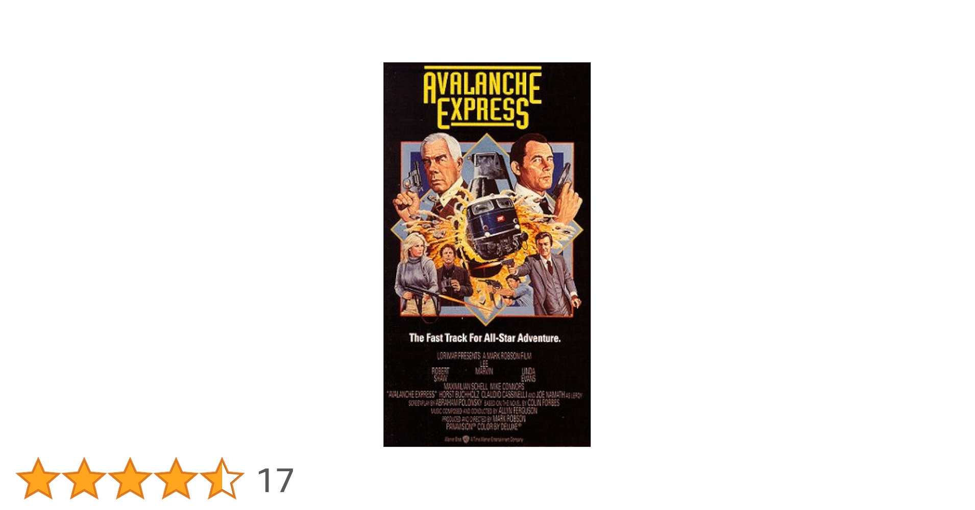 Avalanche Express [VHS] [Import USA]: Amazon.co.uk: Marvin