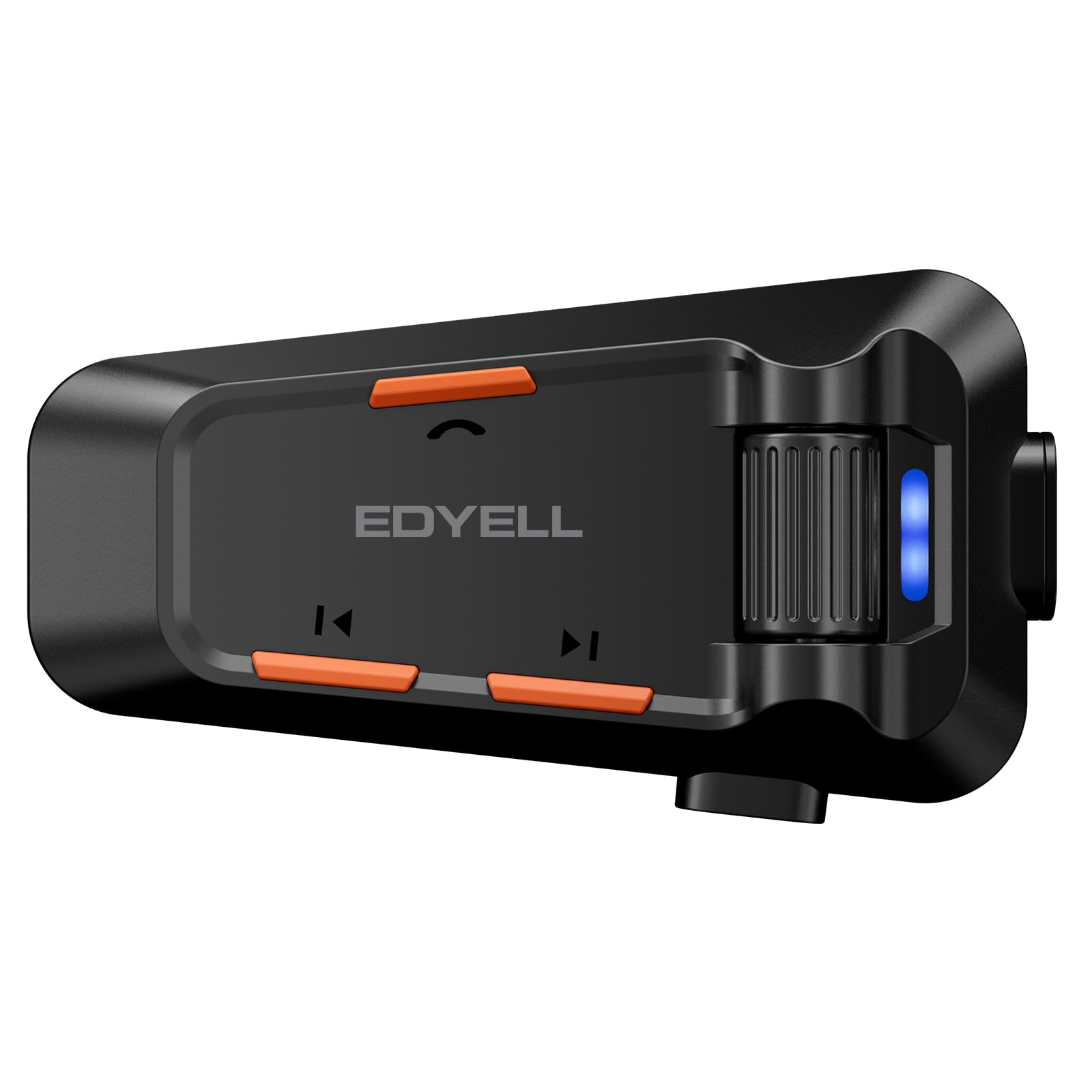 EDYELL Motorcycle Helmet Bluetooth Headset,C2 Motorcycle Helmet Speakers with HiFi Sound,Group Communication System,IPX5 Waterproof/Call/Music/Noise Cancellation,Suitable for Riding/Snowmobile/Cycling