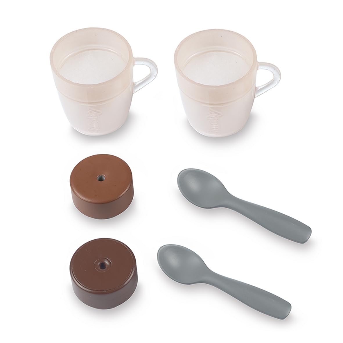 Smoby - Macchina per caffè espresso - Giocattolo di imitazione realistico - Effetti sonori e luminosi - 6 accessori - Sviluppa la creatività - Ricrea i gesti quotidiani