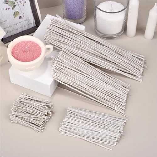 Mechas de Velas de Madera 500 Unidades para DIY 20cm miniatura 3