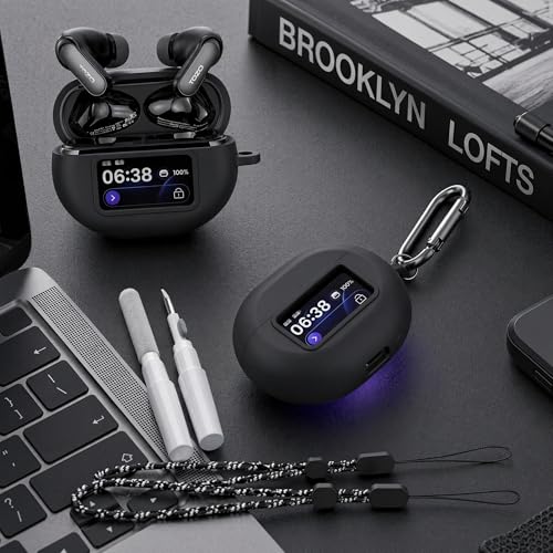 Funda TOZO NC20 resistente a golpes con pantalla LED visible 3