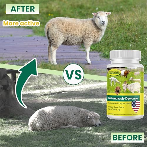SHUNNIUB Dewormer for Goat, Chickens, Horses, Sheep, Poultry & More, Fenbendazole for All Wormers, Tapeworms, Roundworms & Hookworms, 100 ml by SHUNNIUB - Image 3