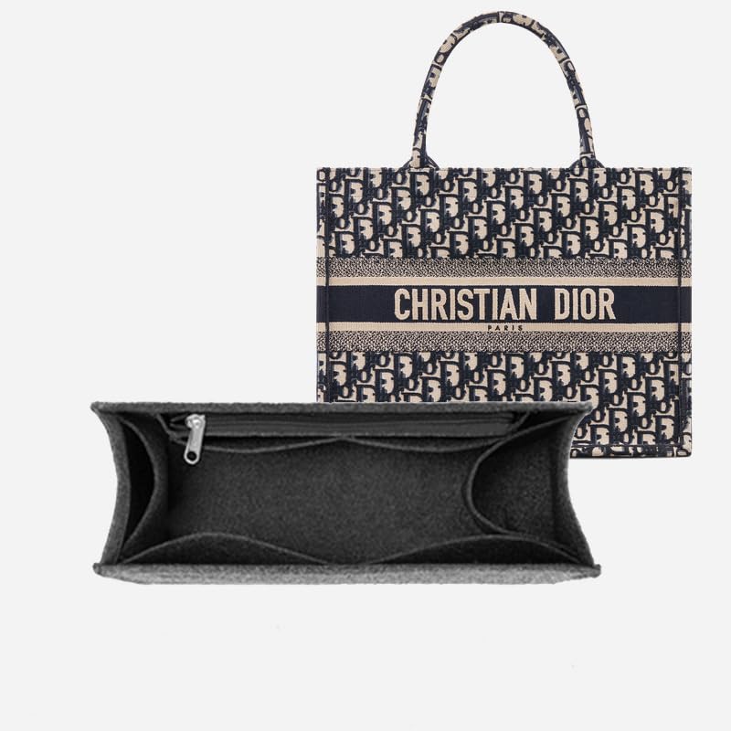 Felt Large Purse Organizer Insert For Dior Book Tote Bag